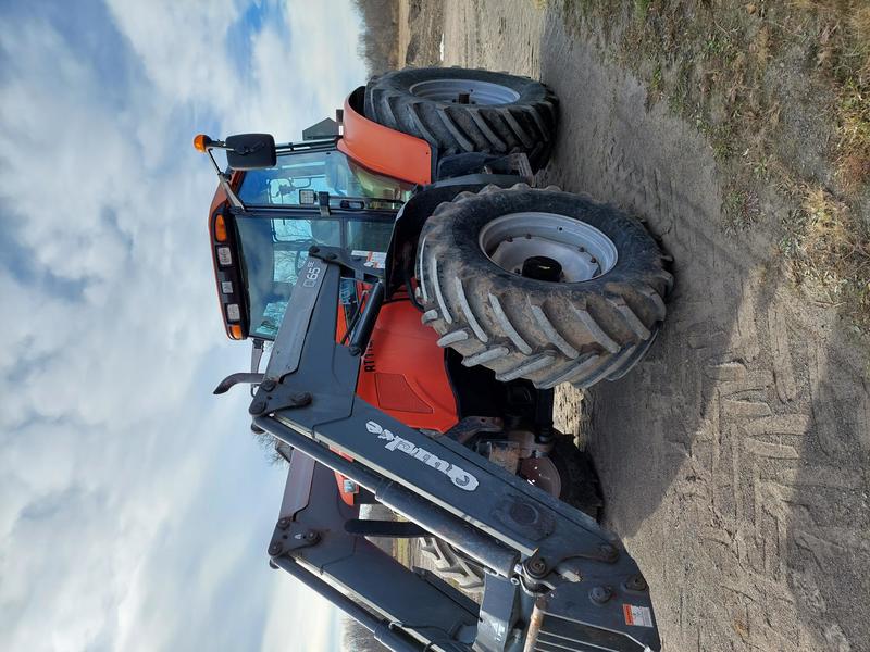 Tractors  2007 Agco RT110A Tractor with Cab & Loader Photo
